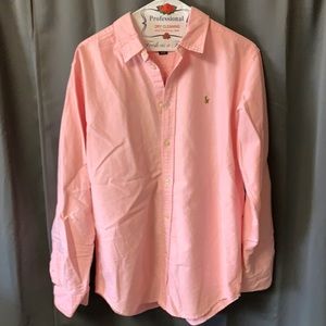 Ralph Lauren pink dress shirt